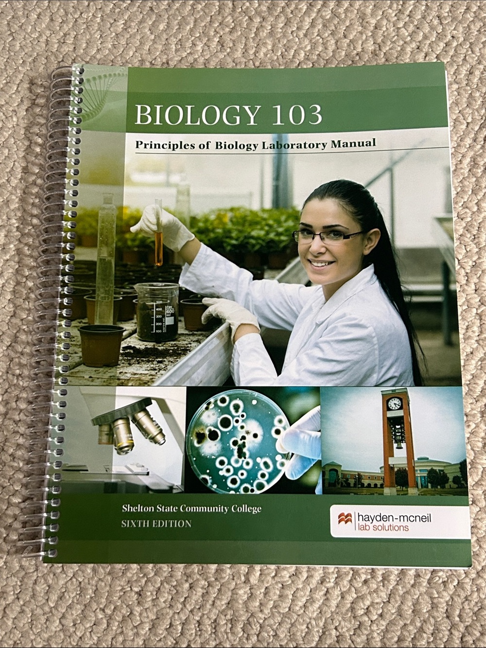 NWT Biology 103 Laboratory Manual - Green Cover